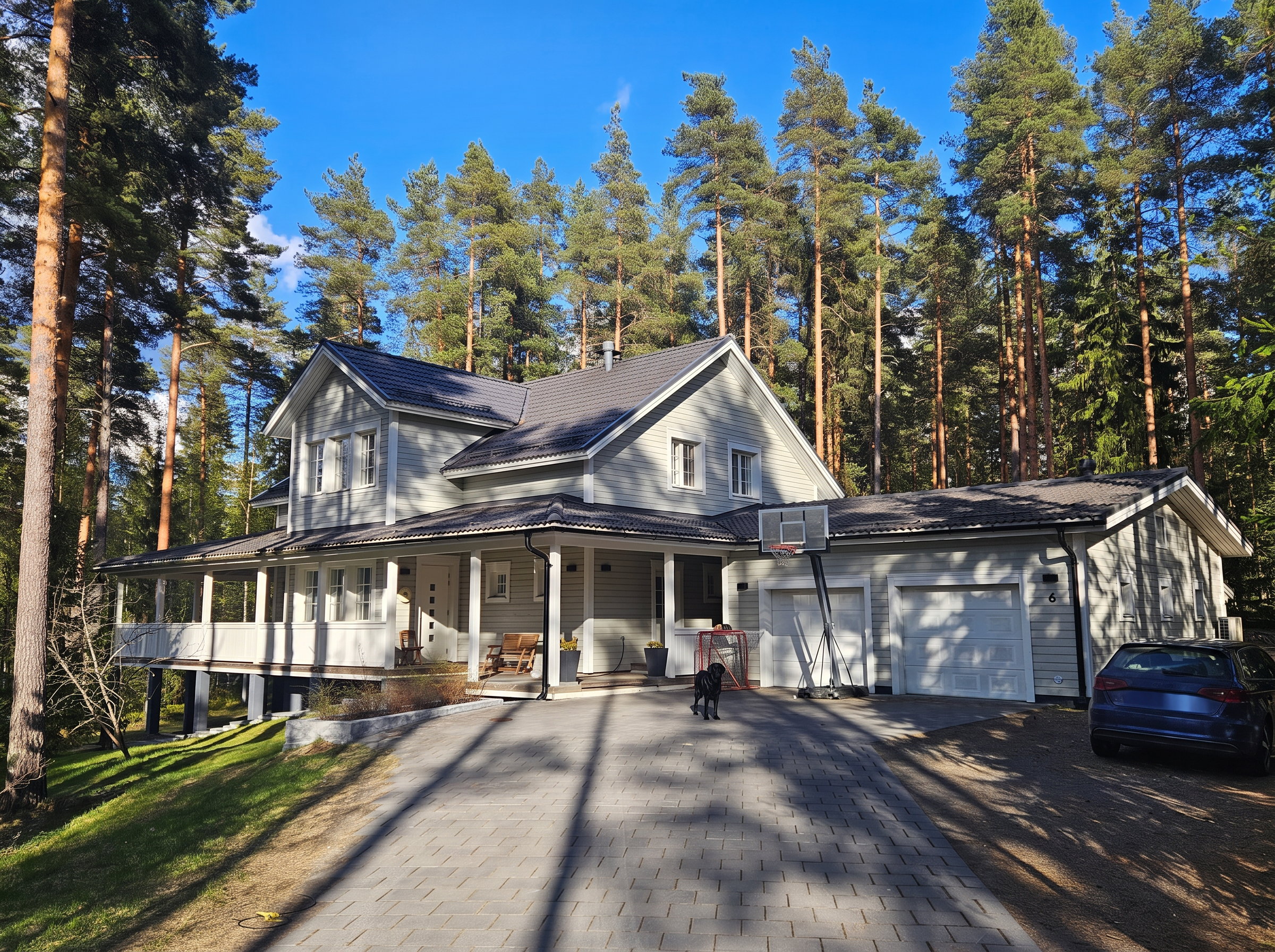 Reneo Oy:n remontoima omakotitalo Kanta-Hämeessä